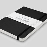 Mypaperclip Limited Edition Hand Drawn Paper Back Plain Notebook A5 - Size - SCOOBOO - LEP192A5 - P Black - Plain