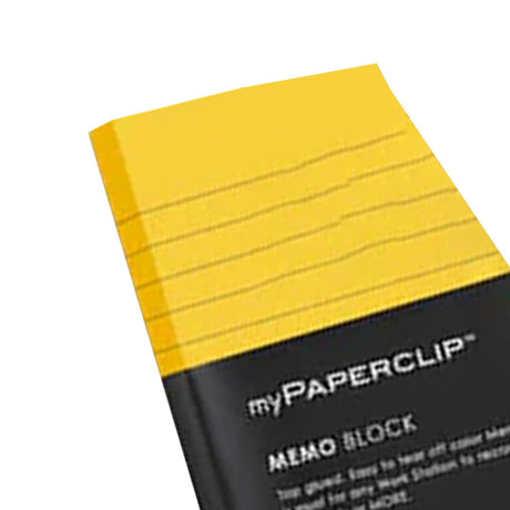 Mypaperclip Memo Block - SCOOBOO - MB250S - R Gold - Memo Blocks, Index & Bookmarks