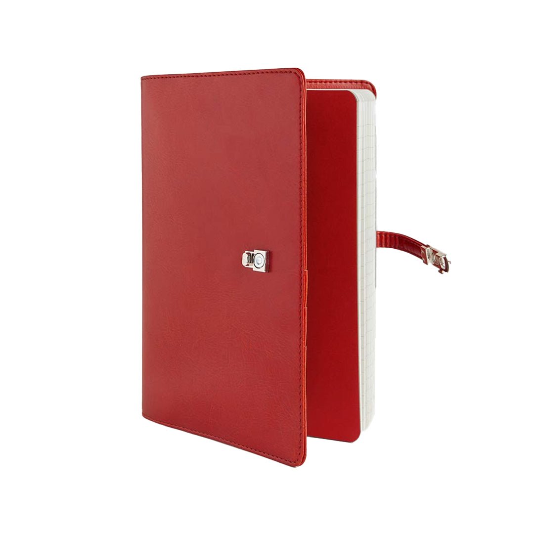 Mypaperclip Personal Notebook Organiser Classic Edition A5 - SCOOBOO - Classic L1 Red - Ruled