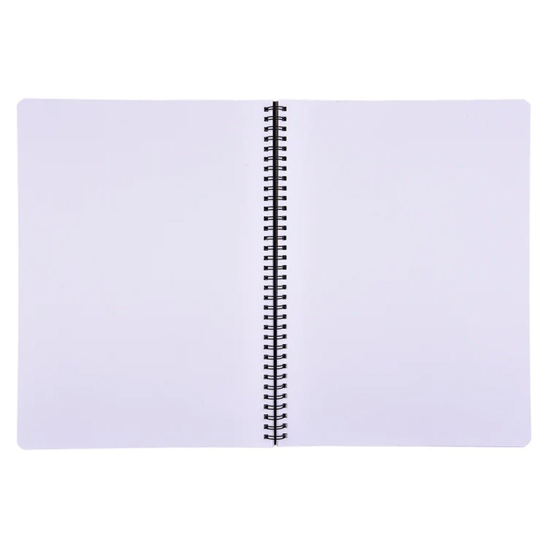 Mypaperclip - Plain - Notebook A4 - SCOOBOO - WIRO128XL - P Black - Plain