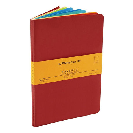 MyPAPERCLIP Play Series A5 Ruled Notebook - SCOOBOO - PSCS192A5 - R Red - Ruled