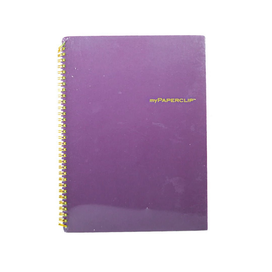 Mypaperclip Wiro Series Ruled Notebook - SCOOBOO - LIMITED - W128XL - R - Ruled