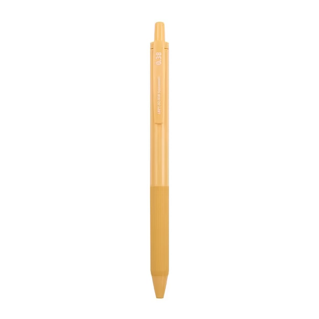 Nakabayashi Ano Toki Iro Low Viscosity Oil - Based Ballpoint Pen 0.38mm - SCOOBOO - LBPY - 02 - 038 - 4T - Ball Pen