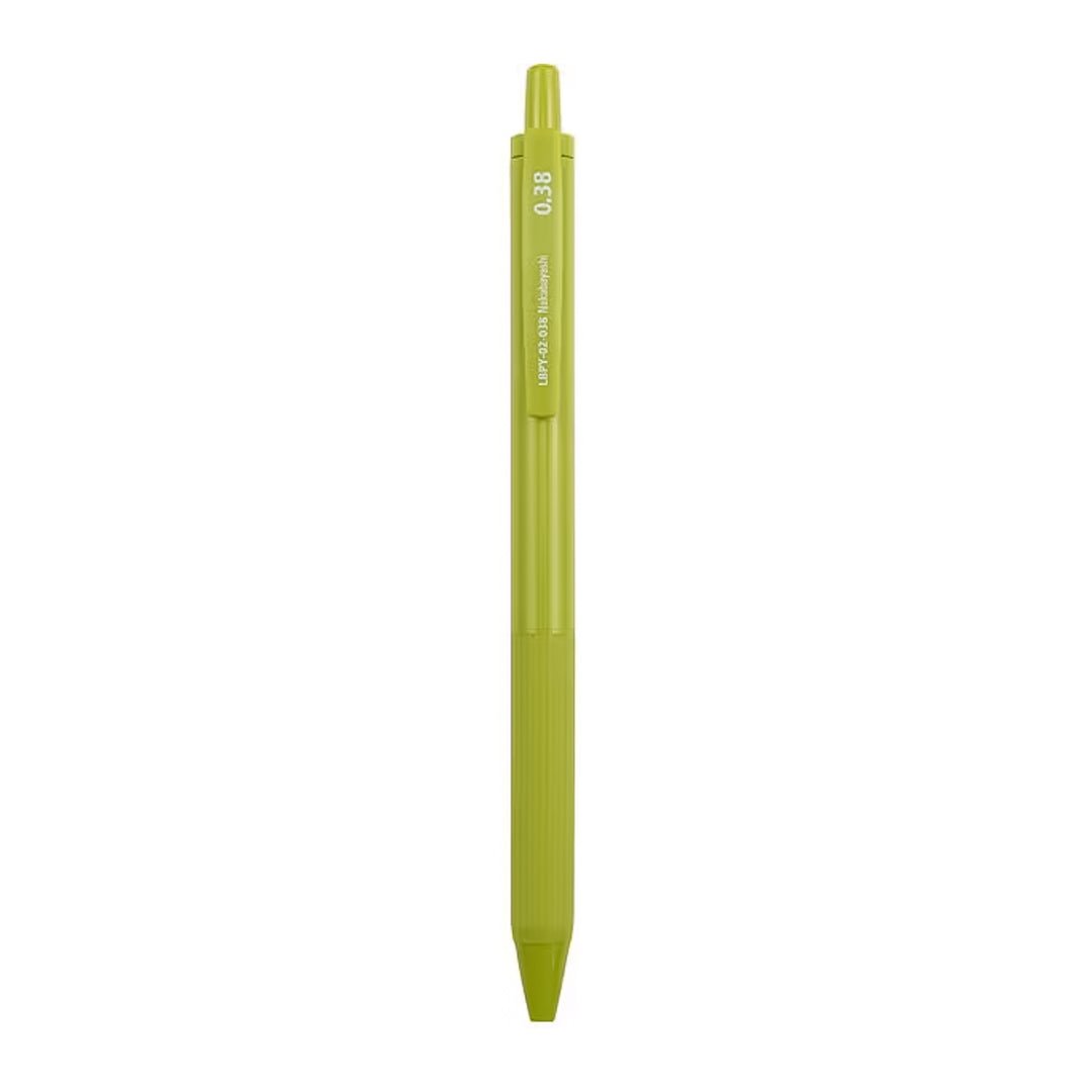 Nakabayashi Ano Toki Iro Low Viscosity Oil - Based Ballpoint Pen 0.38mm - SCOOBOO - LBPY - 02 - 038 - 5T - Ball Pen