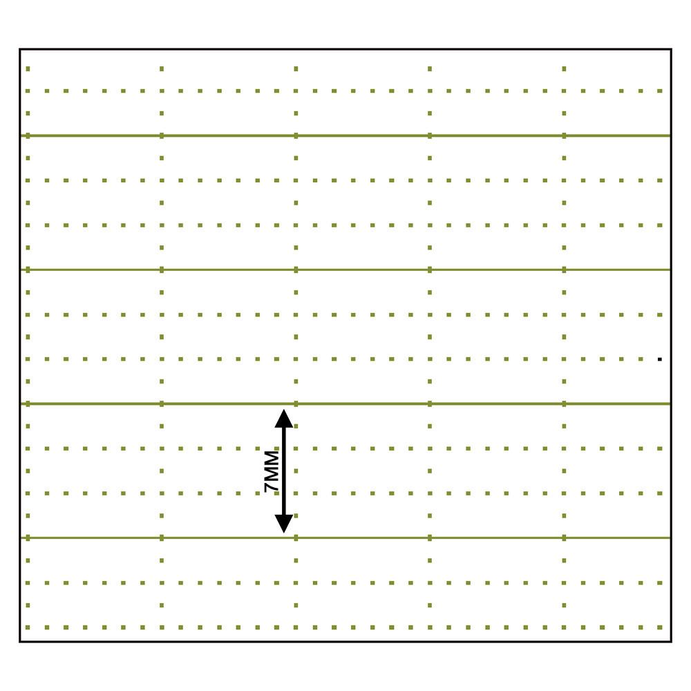 Nakabayashi Logical Prime Wire Bound Line Ruled A7 Notepad - SCOOBOO - LGC_PRI_WRBND_NB_LINE7MM_NWSA701A - Notepads