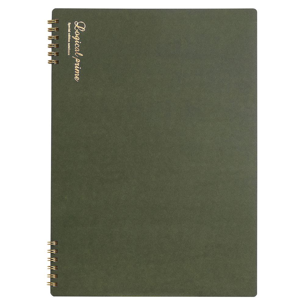 Nakabayashi Logical Prime Wire Bound Line Ruled Notebook - SCOOBOO - LGC_PRI_WRBND_NB_LINE7MM_NWA404A - Ruled