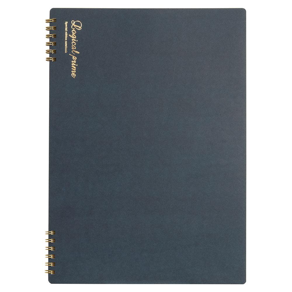 Nakabayashi Logical Prime Wire Bound Line Ruled Notebook - SCOOBOO - LGC_PRI_WRBND_NB_LINE6MM_NWA404B - Ruled