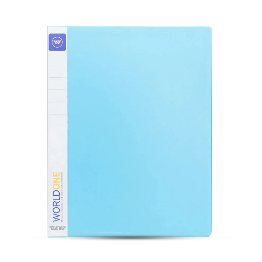 Worldone A4 Display Book 20 Pockets