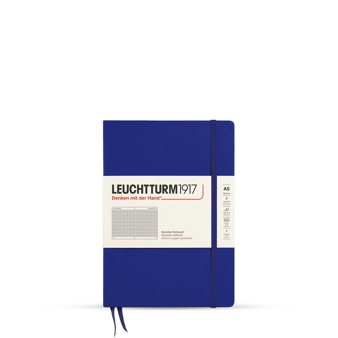 Leuchtturm Hardcover A5 Grid Notebook