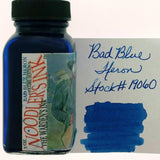 Noodler's Ink Bottle (Bad Blue Heron - 88 ML) 19060 - SCOOBOO - NL_INKBTL_HERON_88ML_19060 - Ink