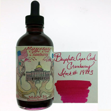 Noodler's Ink Bottle (Baystate Cape Cod Cranberry - 133 ML) 19813 - SCOOBOO - NL_INKBTL_CRAN_133ML_19813 - Ink