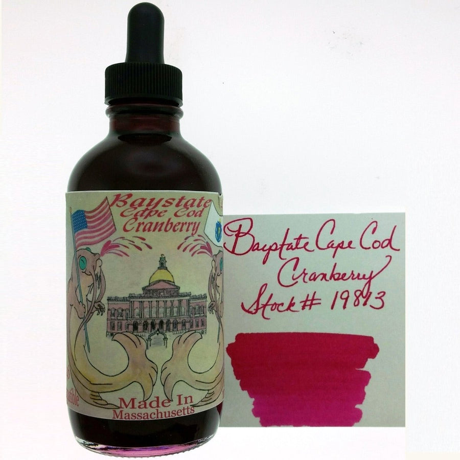 Noodler's Ink Bottle (Baystate Cape Cod Cranberry - 133 ML) 19813 - SCOOBOO - NL_INKBTL_CRAN_133ML_19813 - Ink