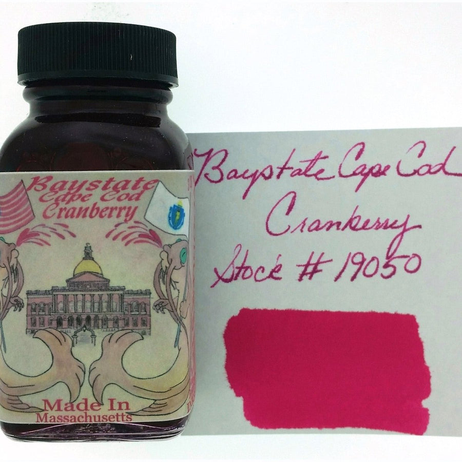 Noodler's Ink Bottle (Baystate Cape Cod Cranberry - 88 ML) 19050 - SCOOBOO - NL_INKBTL_CRAN_88ML_19050 - Ink