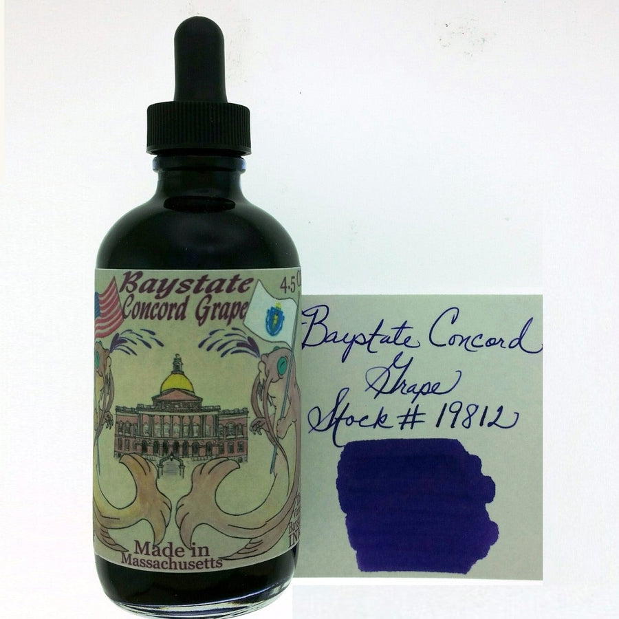 Noodler's Ink Bottle (Baystate Concord Grape - 133 ML) 19812 - SCOOBOO - NL_INKBTL_COGRAPE_133ML_19812 - Ink