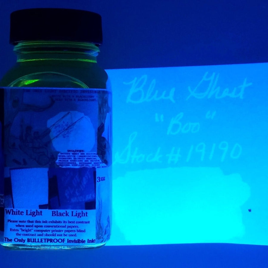 Noodler's Ink Bottle (Blue Ghost - 88 ML) 19190 - SCOOBOO - NL_INKBTL_BOOII_88ML_19190 - Ink