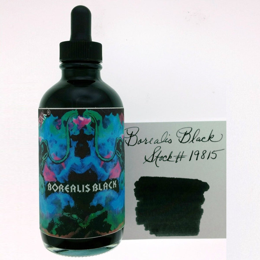 Noodler's Ink Bottle (Borealis Black - 133 ML) 19815 - SCOOBOO - NL_INKBTL_BOREALIS_133ML_19815 - Ink