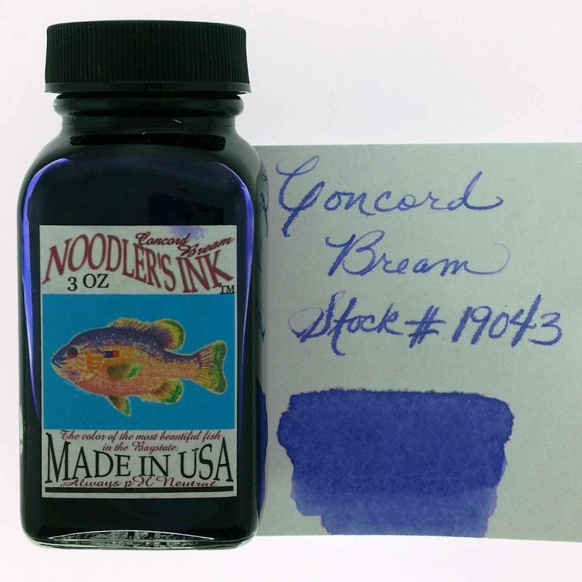 Noodler's Ink Bottle (Concord Bream - 88 ML) 19043 - SCOOBOO - NL_INKBTL_CONCORD_88ML_19043 - Ink