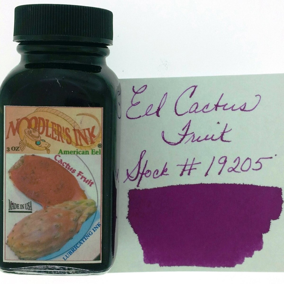 Noodler's Ink Bottle (Eel Cactus Fruit - 88 ML) 19205 - SCOOBOO - NL_INKBTL_EEL_CACTUS_88ML_19205 - Ink