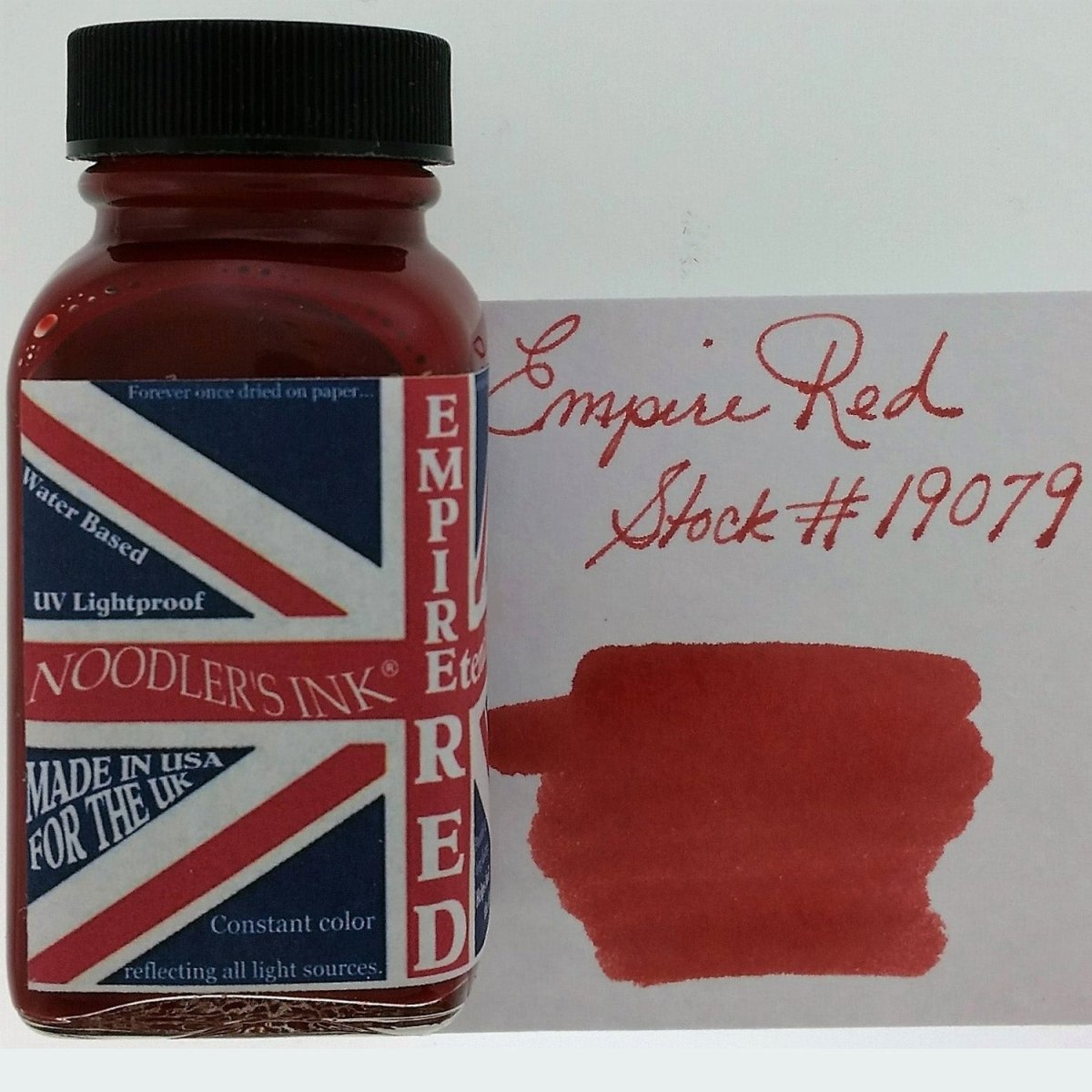 Noodler's Ink Bottle (Empire Red - 88 ML) 19079 - SCOOBOO - NL_INKBTL_EMPIRE_88ML_19079 - Ink