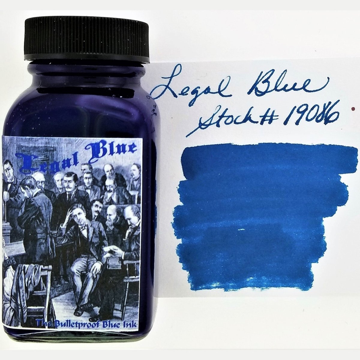 Noodler's Ink Bottle (Legal Blue - 88 ML) 19086 - SCOOBOO - NL_INKBTL_LEGAL_88ML_19086 - Ink