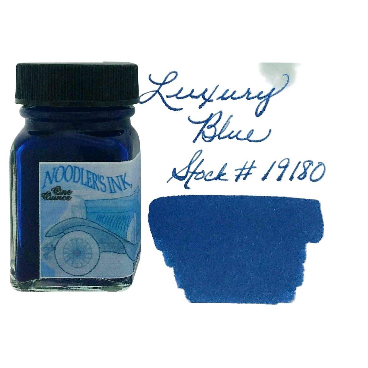 Noodler's Ink Bottle (Luxury Blue - 29 ML) 19180 - SCOOBOO - NL_INKBTL_BLUE_29ML_19180 - Ink