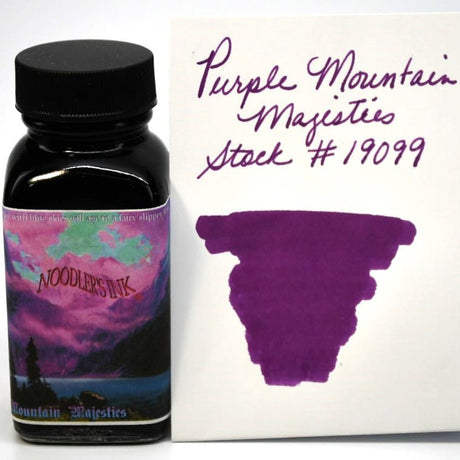 Noodler's Ink Bottle (Purple Mountain Majesties - 88 ML) 19099 - SCOOBOO - NL_INKBTL_PPL_MTMAJESTIES_88ML_19099 - Ink