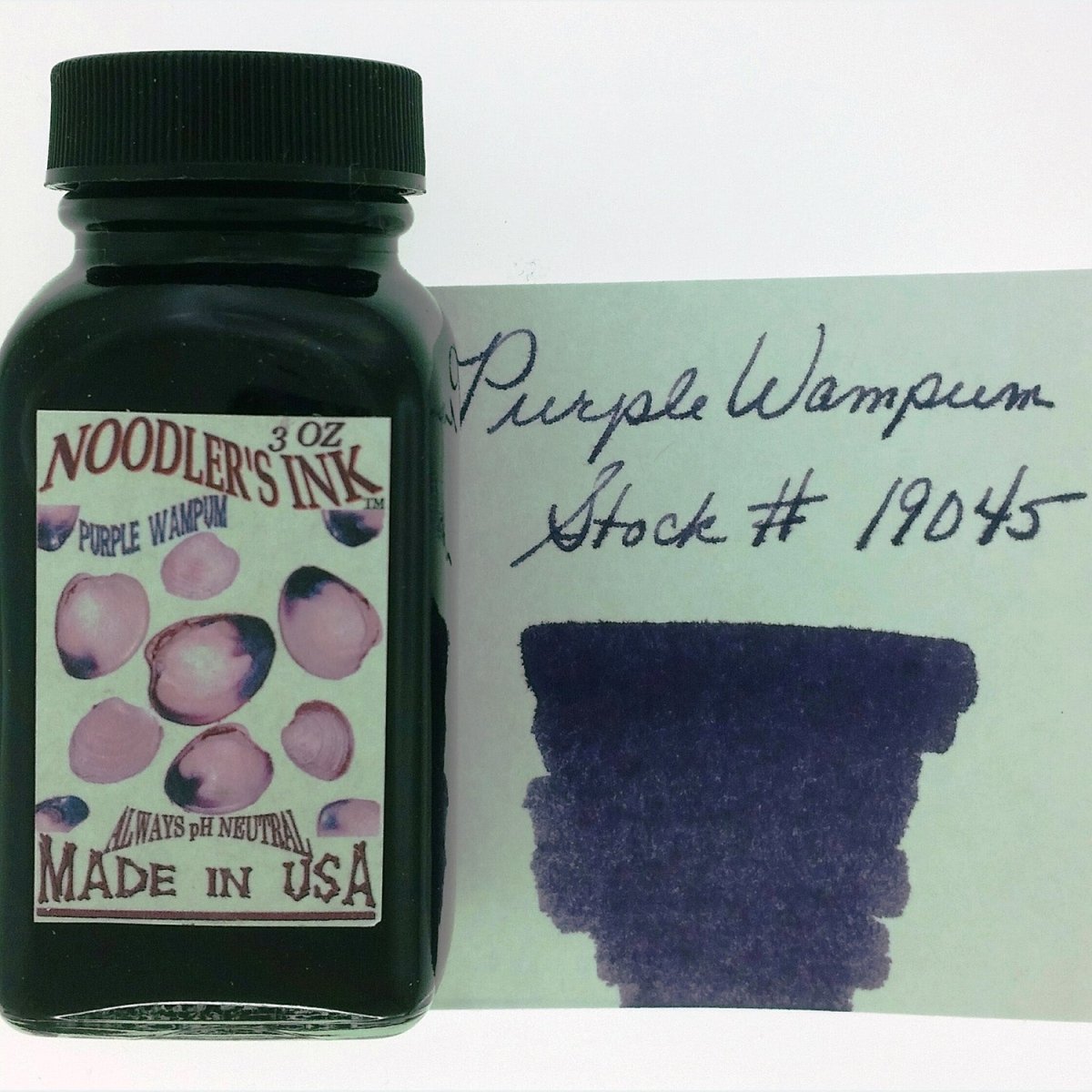 Noodler's Ink Bottle (Purple Wampum - 88 ML) 19045 - SCOOBOO - NL_INKBTL_WAMPUM_88ML_19045 - Ink