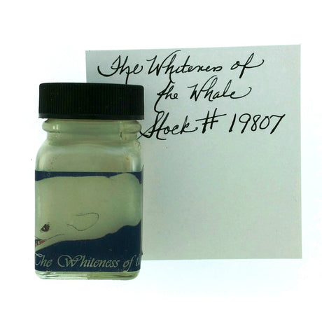 Noodler's Ink Bottle (The Whiteness of the Whale - 29 ML) 19807 - SCOOBOO - NL_INKBTL_WHT_OF_WHLE_29ML_19807 - Ink