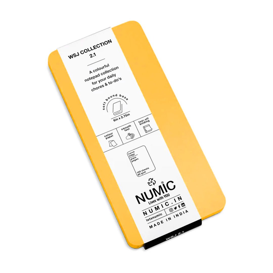 Numic W.S.J. 2.1 Notepad - SCOOBOO - PWYL203 - Notepads