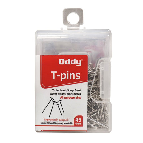 Oddy All Pins - Nickle Plated Silver Color - (AP - 80G) - SCOOBOO - AP - 80G - Staplers & Pins