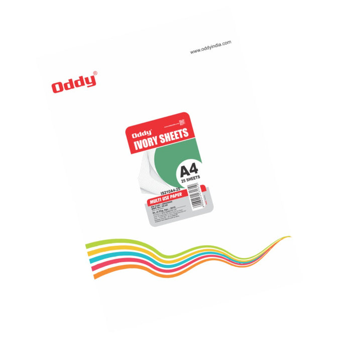 Oddy Ivory Sheets A4 SCOOBOO Oddy