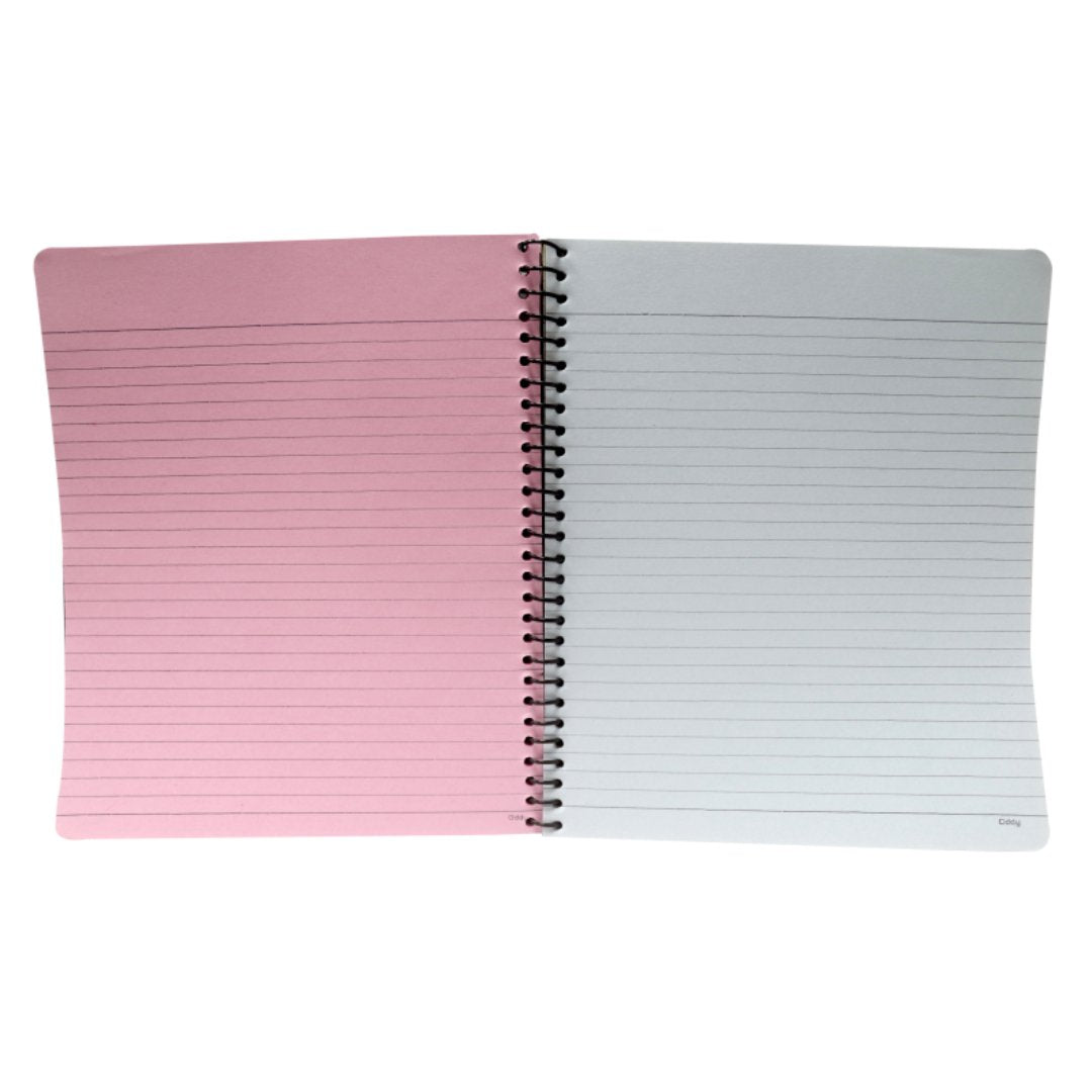 Oddy Spiral 5 Color Sheets Notebook A5 - SCOOBOO - SP3380 - 5S - Ruled