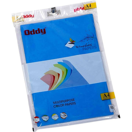 Oddy Uncoated Dyed Coated Fluorescent Sheets - SCOOBOO - CCFSA4100 - Blue - Loose Sheets