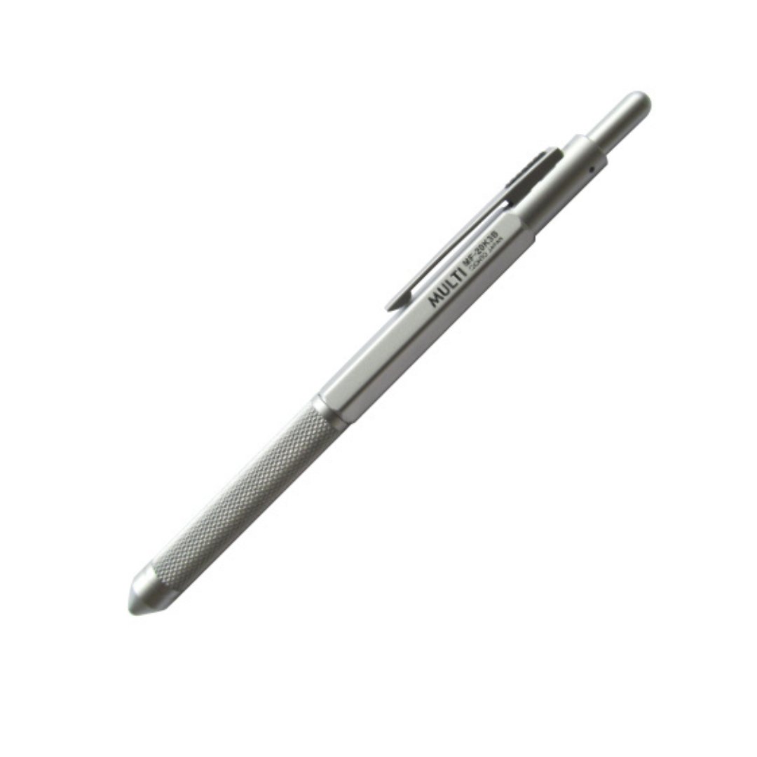 Ohto B 2 + 1 Metal Pen Multi - Functional Pen - SCOOBOO - MF - 20K3B - SV - Ball Pen