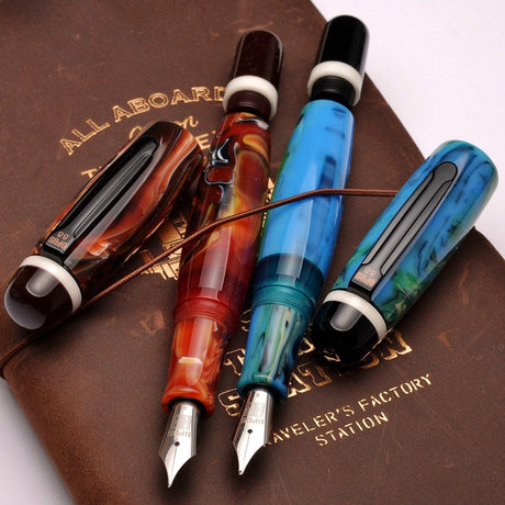 Opus 88 Bela Blue Fountain pen - SCOOBOO - OP88_BLA_BLU_FPEF_18083701_EF - Fountain Pen