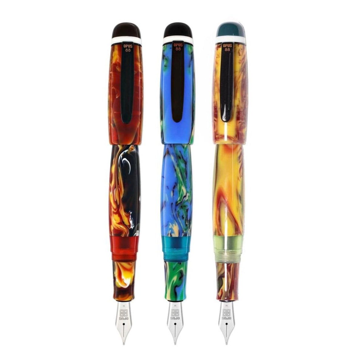 Opus 88 Bela Blue Fountain pen - SCOOBOO - OP88_BLA_BLU_FPEF_18083701_EF - Fountain Pen