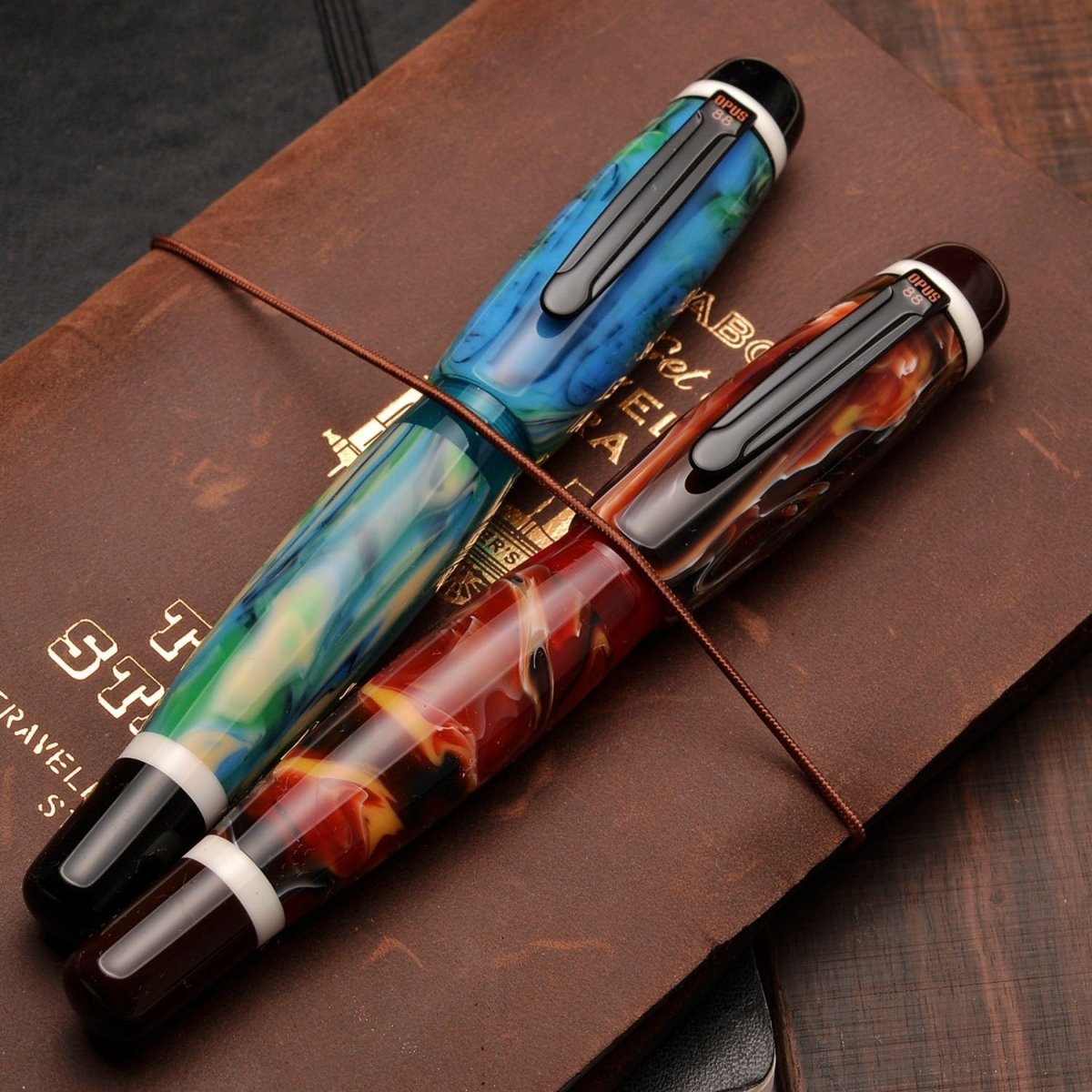 Opus 88 Bela Red Fountain pen - SCOOBOO - OP88_BLA_RED_FPEF_18083601_EF - Fountain Pen