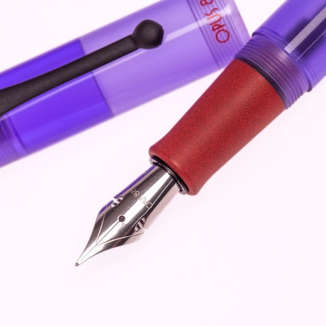 Opus 88 Demo 2022 Purple Fountain pen - SCOOBOO - OP88_DEMO_2022PPL_FPEF_96086522_EF - Fountain Pen