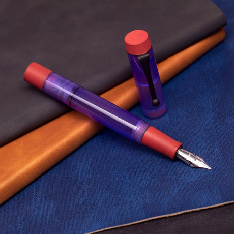 Opus 88 Demo 2022 Purple Fountain pen - SCOOBOO - OP88_DEMO_2022PPL_FPEF_96086522_EF - Fountain Pen