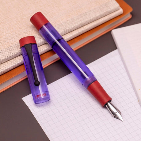 Opus 88 Demo 2022 Purple Fountain pen - SCOOBOO - OP88_DEMO_2022PPL_FPEF_96086522_EF - Fountain Pen