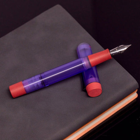 Opus 88 Demo 2022 Purple Fountain pen - SCOOBOO - OP88_DEMO_2022PPL_FPEF_96086522_EF - Fountain Pen