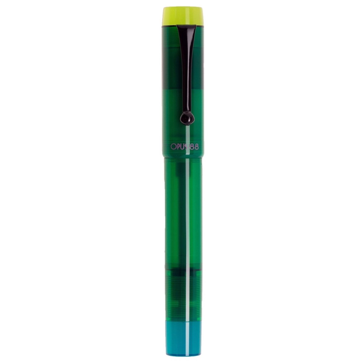 Opus 88 Demo 2024 Green Fountain pen (Special Edition) - SCOOBOO - OP88_DEMO_2024GRN_FPEF_2401001_EF - Fountain Pen