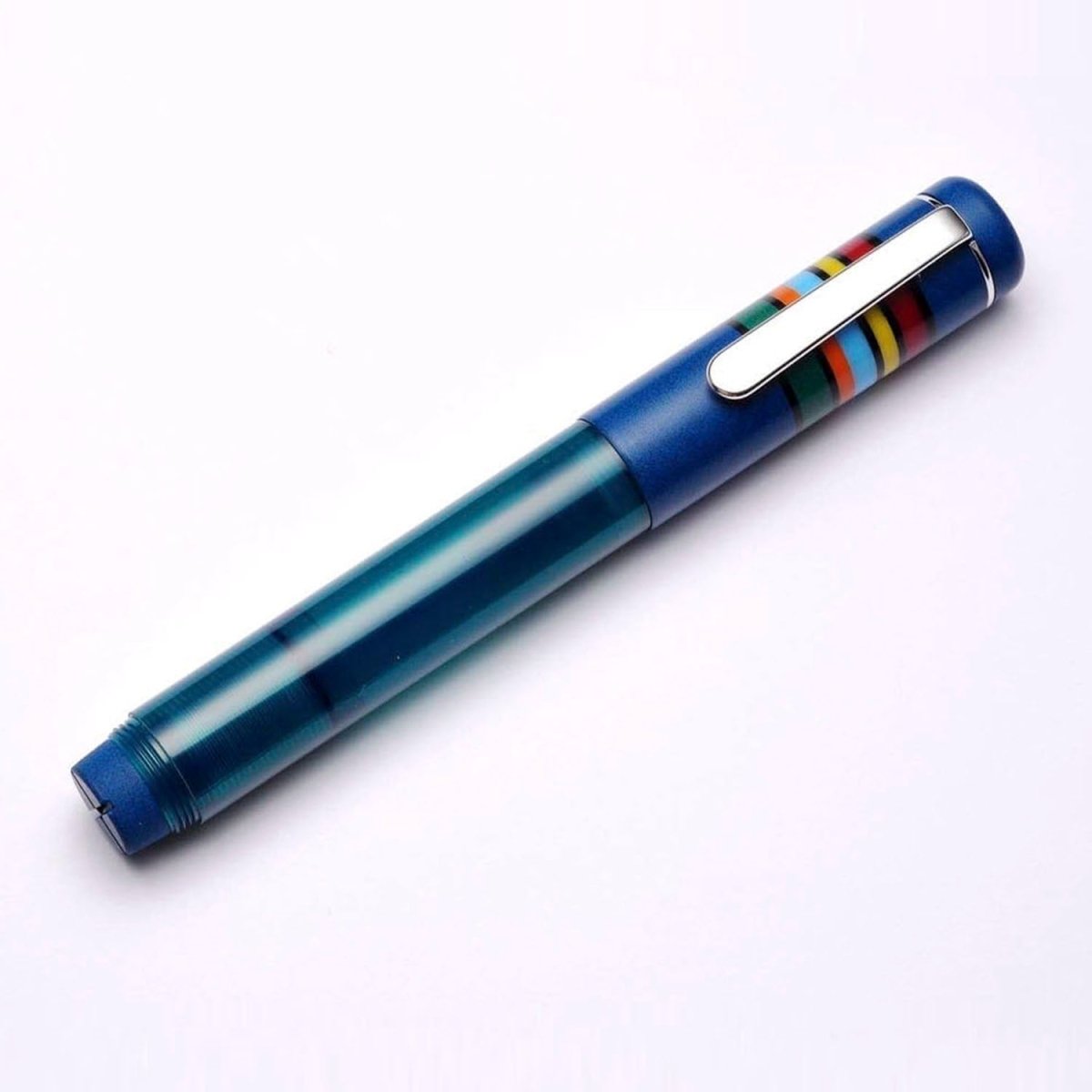 Opus 88 Fantasia Blue Fountain pen - SCOOBOO - OP88_FNTSA_BLU_FPEF_96081702_EF - Fountain Pen