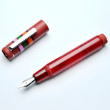 Opus 88 Fantasia Red Fountain pen - SCOOBOO - OP88_FNTSA_RED_FPEF_96081705_EF - Fountain Pen