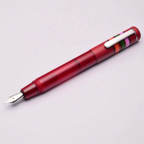 Opus 88 Fantasia Red Fountain pen - SCOOBOO - OP88_FNTSA_RED_FPEF_96081705_EF - Fountain Pen