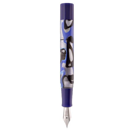 Opus 88 Flow Blue Fountain pen - SCOOBOO - OP88_FLW_BLU_FPEF_96087802_EF - Fountain Pen