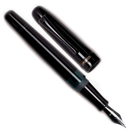 Opus 88 Jazz All Black Fountain pen - SCOOBOO - OP88_JZZ_ALLBLK_FPEF_97010725BLK_EF - Fountain Pen