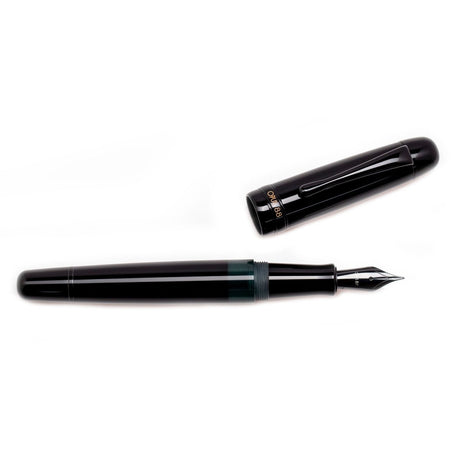 Opus 88 Jazz All Black Fountain pen - SCOOBOO - OP88_JZZ_ALLBLK_FPEF_97010725BLK_EF - Fountain Pen