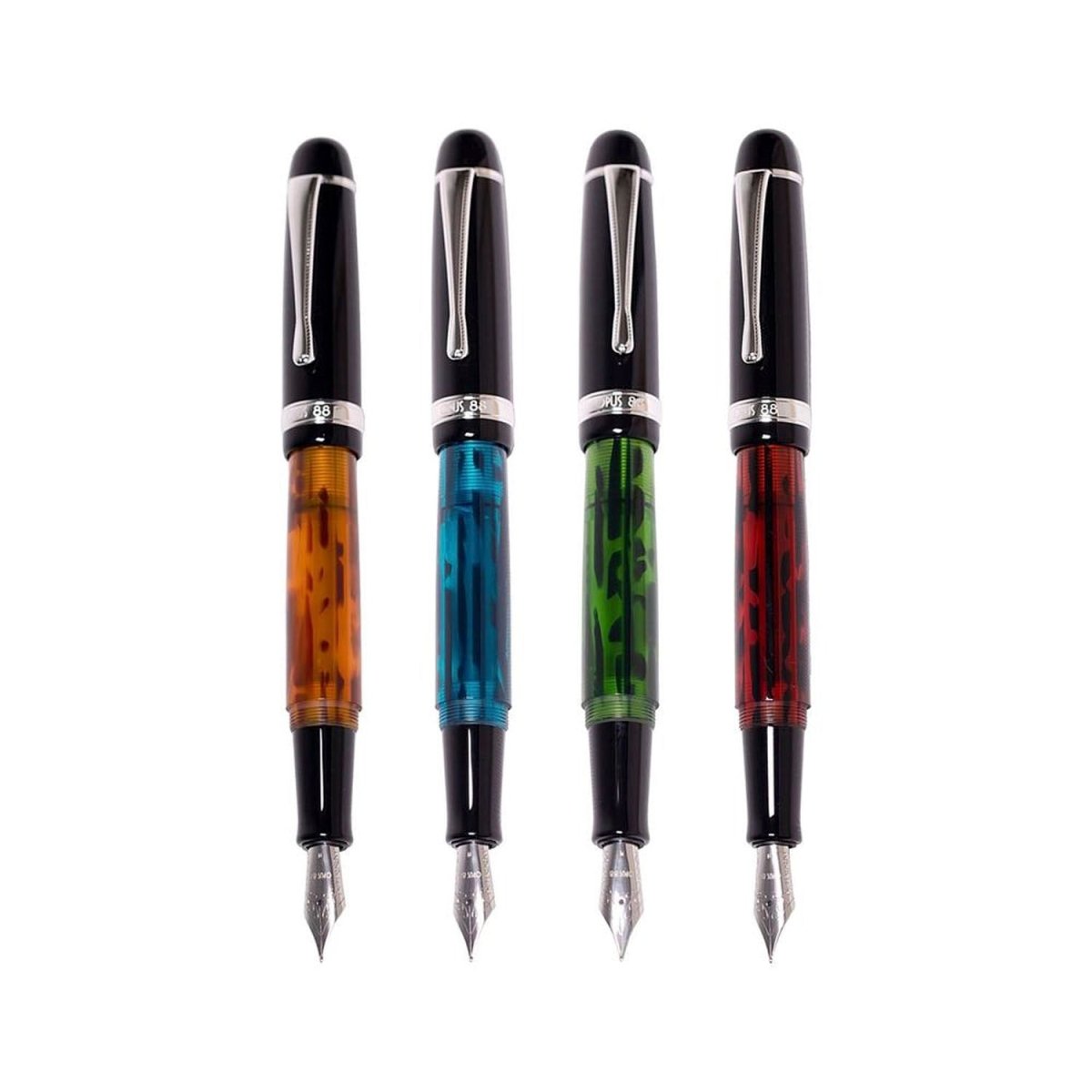 Opus 88 Jazz Amber Fountain pen - SCOOBOO - OP88_JZZ_AMB_FPEF_97010722_EF - Fountain Pen