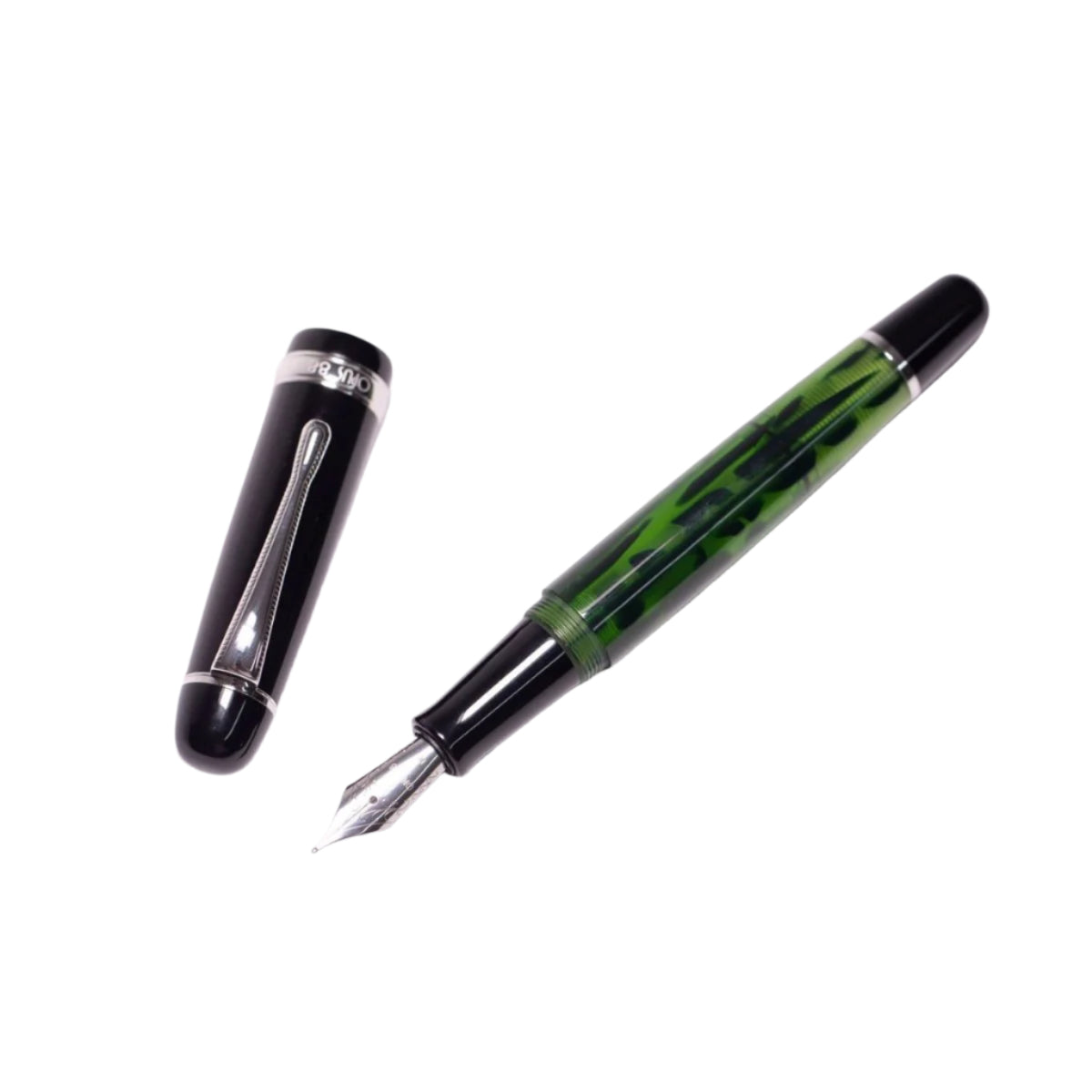 Opus 88 Jazz Green Fountain pen - SCOOBOO - OP88_JZZ_GRN_FPEF_97010723_EF - Fountain Pen